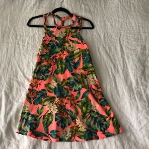 Like new tropical print dress